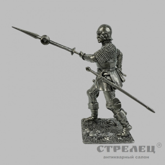 картинка — оловянный солдатик «алебардист конца 15 века». гк